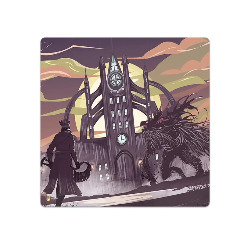 ماوس پد هومرو مدل NX042 طرح بازی Bloodborne سایز 40x40 سانتی متر