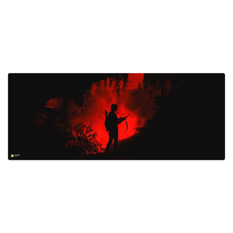 ماوس پد هومرو مدل HX233 طرح The Last of Us سایز 40x100 سانتی‌متر