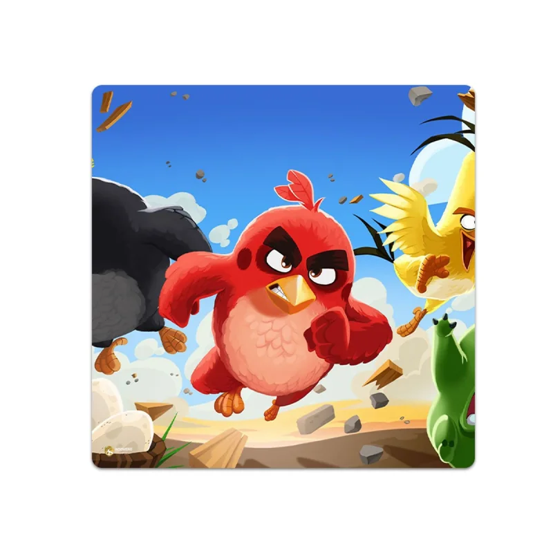 ماوس پد هومرو مدل NX005 طرح Angry Birds سایز 40x40 سانتی متر