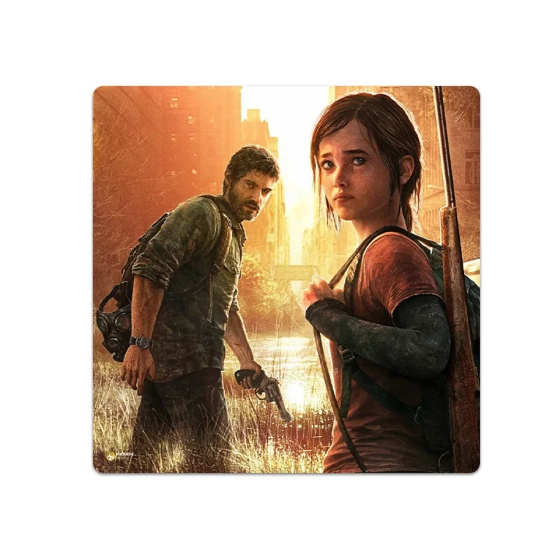 ماوس پد هومرو مدل NX251 طرح بازی آخرین بازمانده The Last of us سایز 40x40 سانتی‌متر