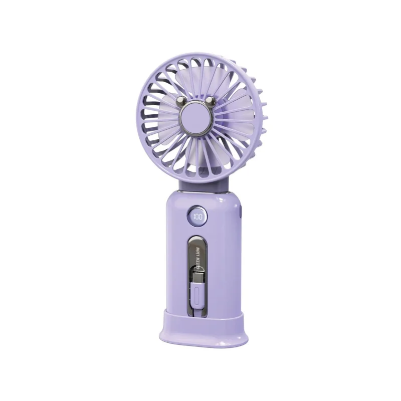 پاوربانک و پنکه قابل حمل گرین لاین مدل WindMate ظرفیت 10000 میلی‌آمپر ساعت