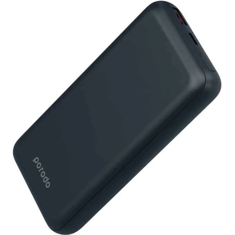 پاوربانک پرودو مدل PBFCH033 Aluminum ظرفیت 20000 میلی‌آمپرساعت به همراه کابل USB-C