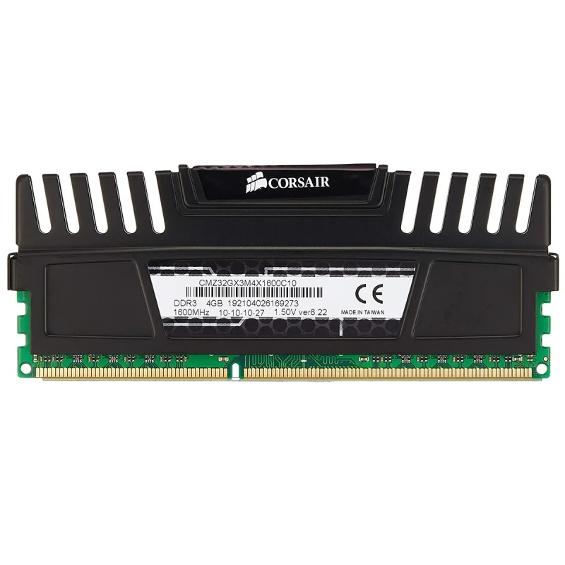 رم دسکتاپ DDR3 تک کاناله 1600 مگاهرتز CL10 کورسیر مدل CMZ32GX3M4X1600C10 ظرفیت 4 گیگابایت