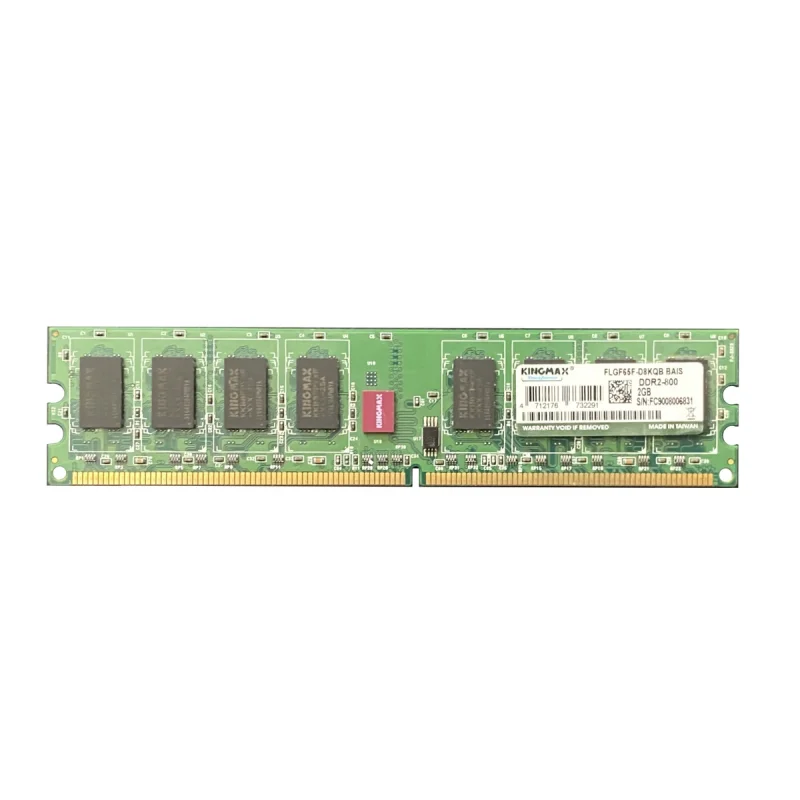 رم دسکتاپ DDR2 تک کاناله 800 مگاهرتز CL6کینگ مکس مدل kvrFLG ظرفیت 2 گیگابایت