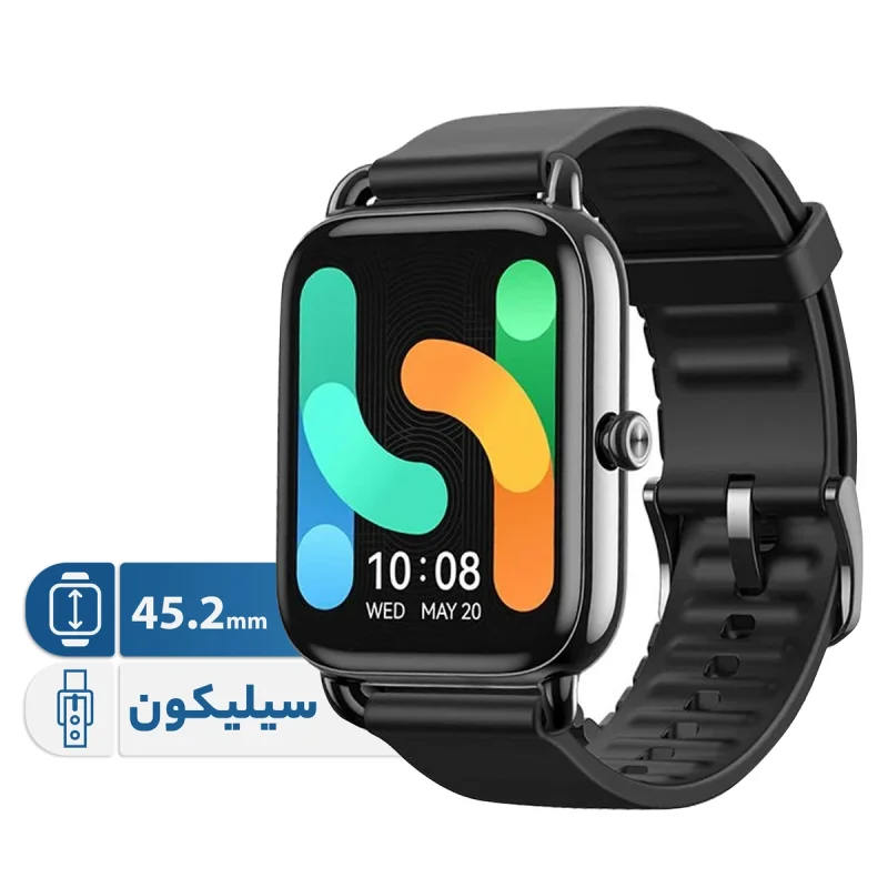 ساعت هوشمند 45.2 میلی متری هایلو مدل RS4 Plus با بند سیلیکونی