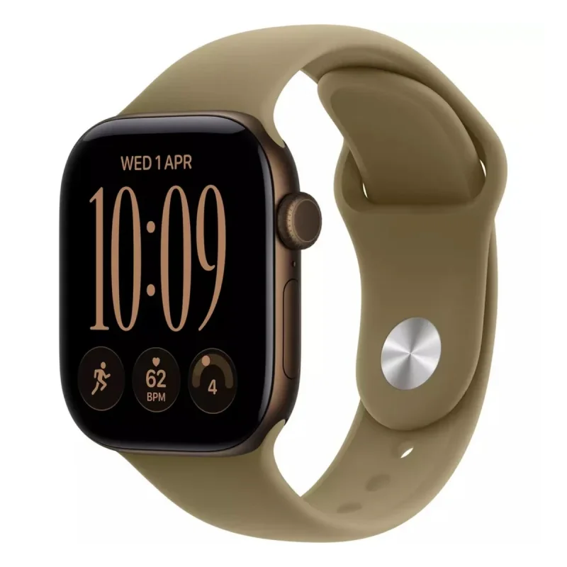 ساعت هوشمند 42 میلی‌متری اپل مدل Watch Series 12 Aluminum Case با بند سیلیکونی، سازگار با iOS 27 و بالاتر