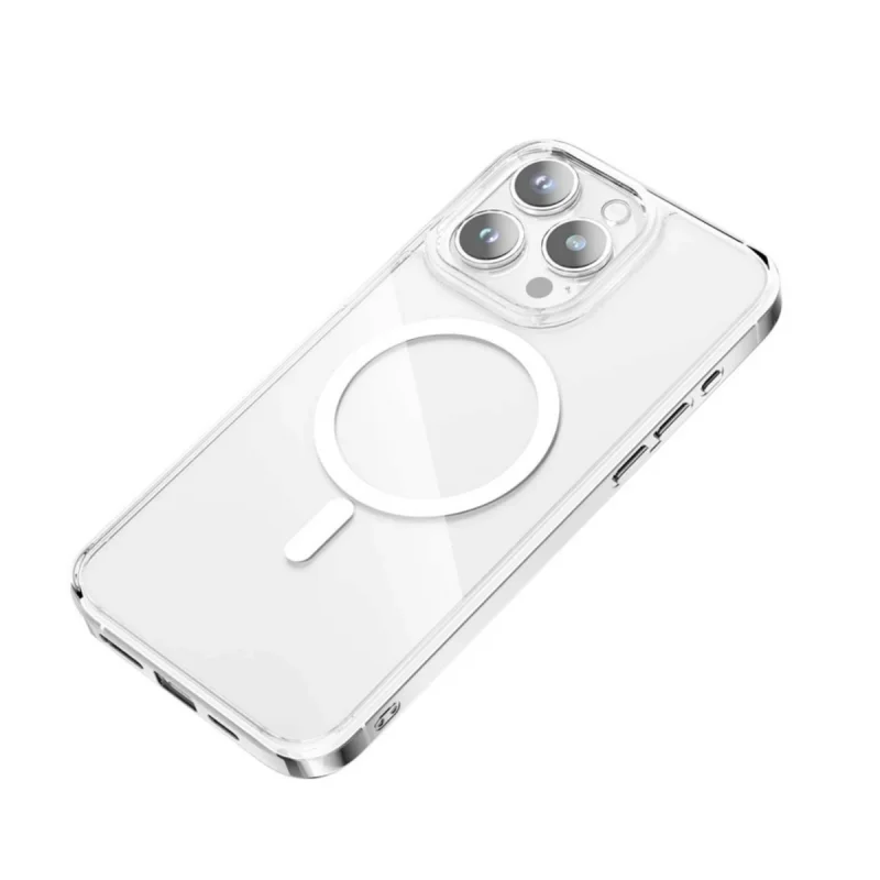 کاور گرین لاین مدل MagSafe Crystal Clear مناسب برای گوشی موبایل اپل iPhone 15 Pro Max