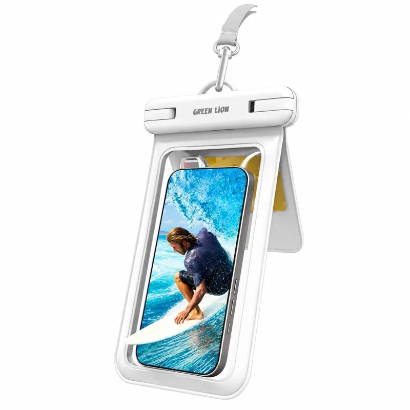 کیف گرین لاین مدل ضد آب کد Aqua Duo Pounch مناسب برای گوشی موبایل تا سایز ۷.۲ اینچ