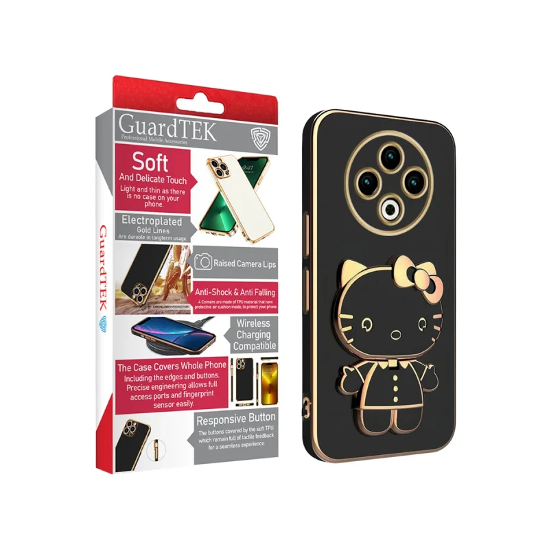 کاور گاردتک آساک مدل Kitty case مناسب برای گوشی موبایل تکنو Spark 30C