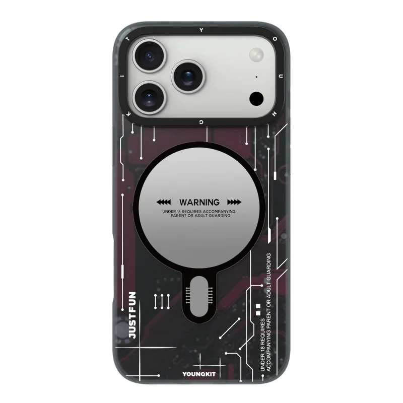 کاور یانگ کیت مدل Futuristic Circuit Board مناسب برای گوشی موبایل اپل iphone 18 promax/17 promax