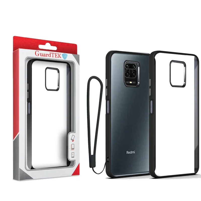 کاور گاردتک اساک مدل  New Skin Strap مناسب برای گوشی موبایل شیائومی Redmi Note 9S/  Note 9 Pro به همراه بند