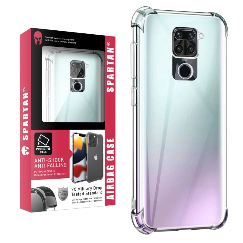 کاور اسپارتان مدل Airbag مناسب برای گوشی موبایل شیائومی Redmi Note 9