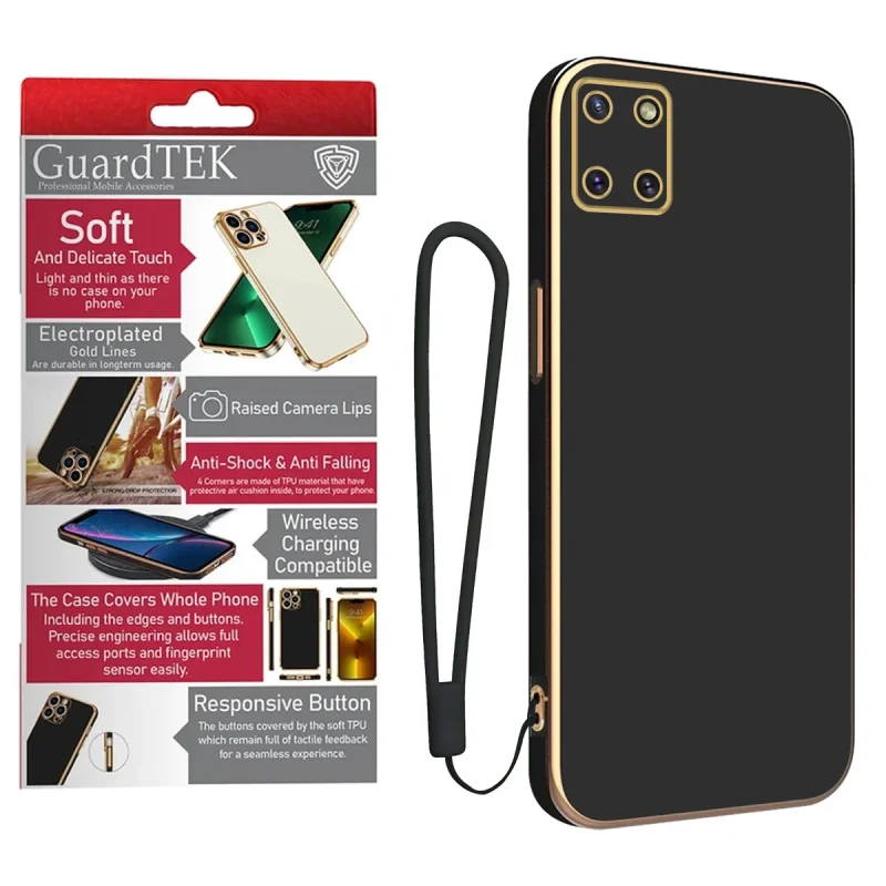 کاور گاردتک آساک مدل Myca2 Strap مناسب برای گوشی موبایل سامسونگ Galaxy Note 10 Lite به همراه بندآویز