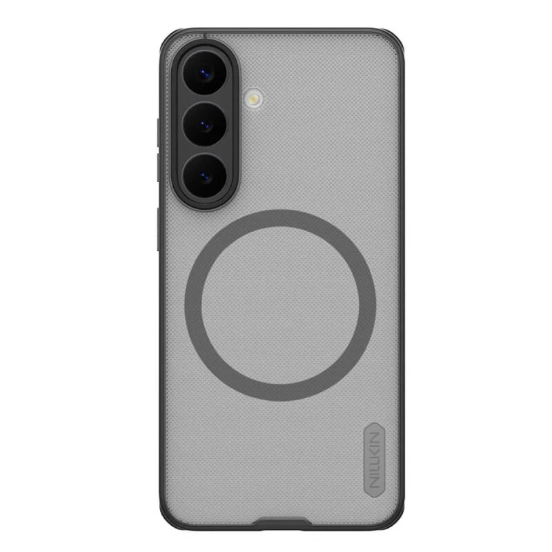 کاور نیلکین مدل Frosted Shield Pro Transparent Magnetic مناسب برای گوشی موبایل سامسونگ Galaxy S26 FE