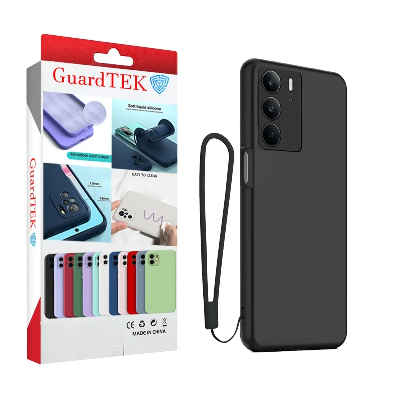 کاور گاردتک مدل Silicamp Strap مناسب برای گوشی موبایل ریلمی C75 به همراه بند