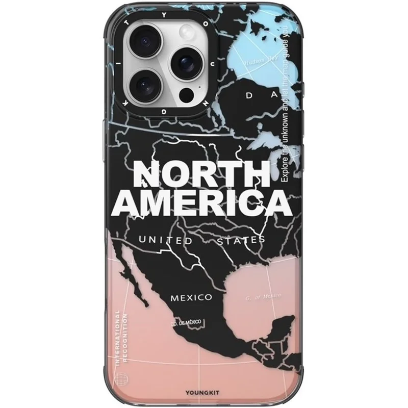کاور یانگ کیت مدل Color Changing Globe کد North America مناسب برای گوشی موبایل اپل iphone 16pro