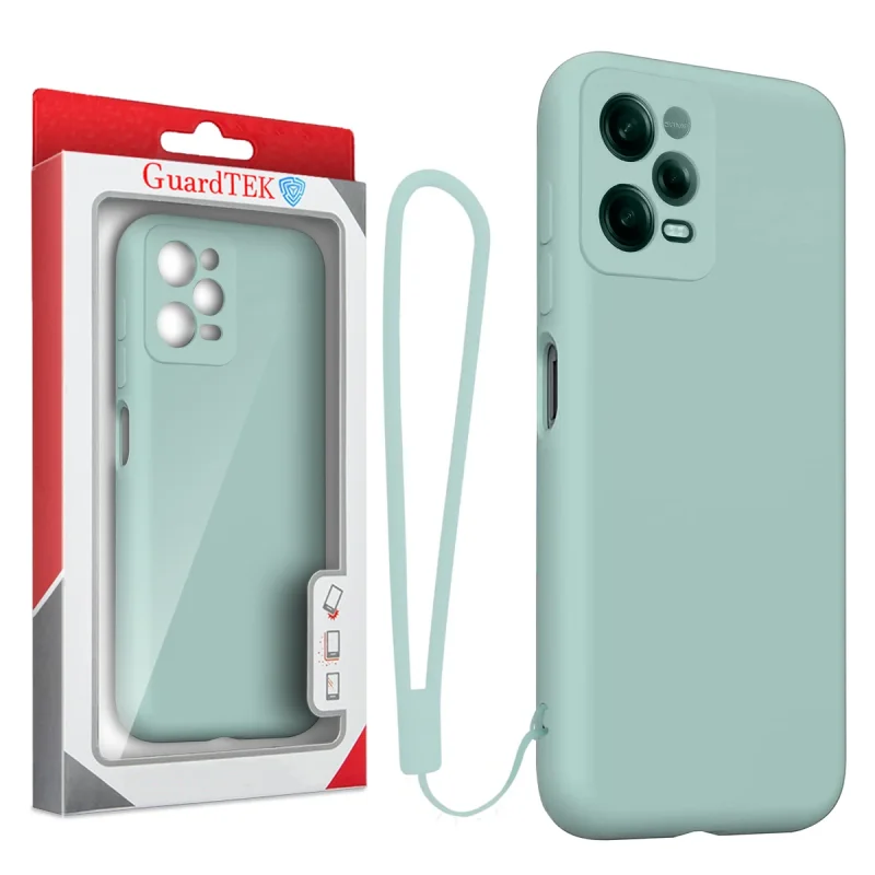 کاور گاردتک اساک مدل Silicamp مناسب برای گوشی موبایل شیائومی Redmi Note 12 Pro / Poco X5 Pro به همراه بند