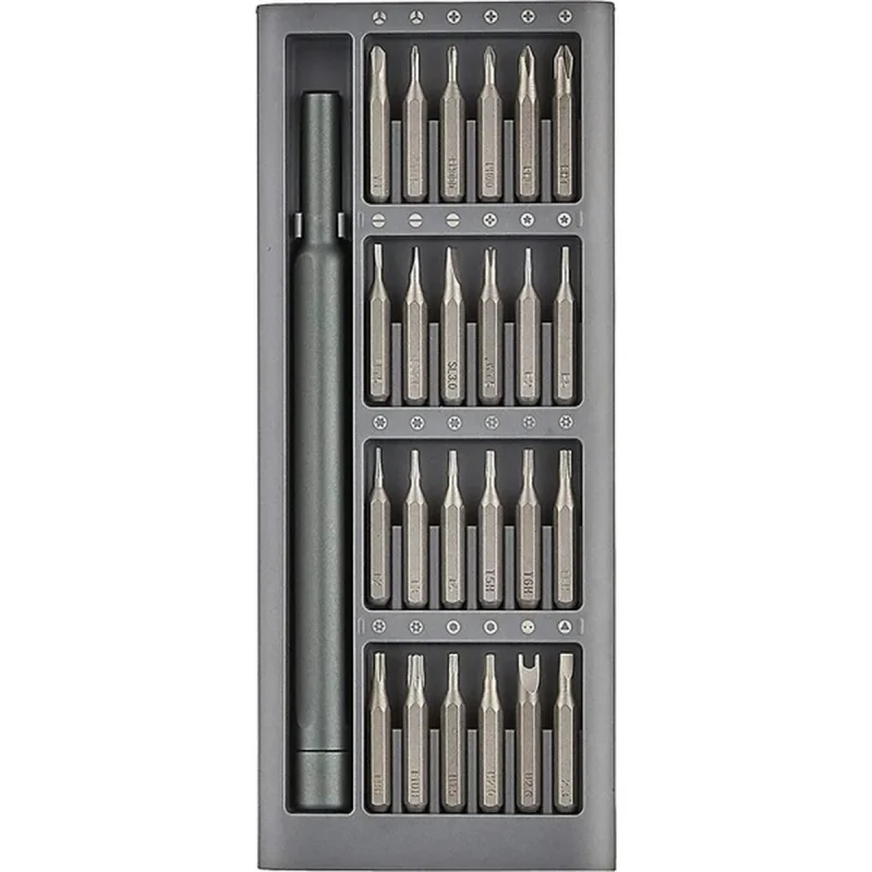 پیچ‌گوشتی چندکاره میجیا مدل MJJXLSD002QW بسته 25 عددی