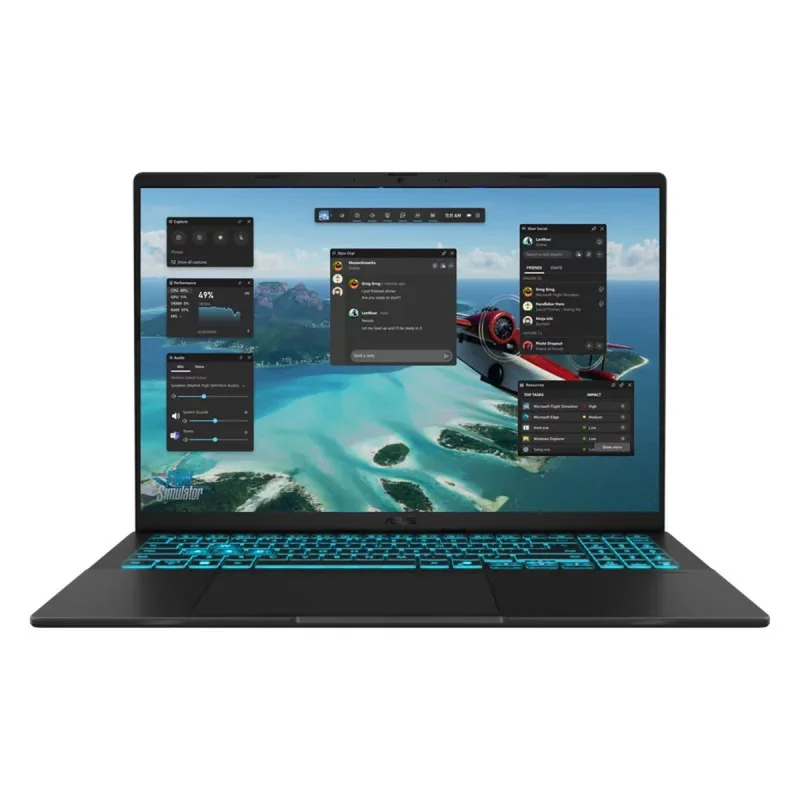 لپ تاپ 16 اینچ ایسوس مدل V16 V3607VH-Core 5 210H-RTX 5050 8GB-64GB DDR5 5600MHz-1TB SSD-WUXGA 144Hz - کاستوم شده