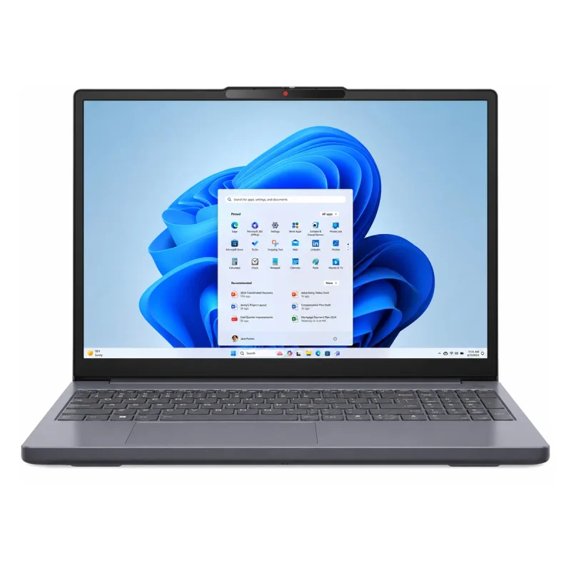 لپ تاپ 15.3 اینچی لنوو مدل IdeaPad Slim 3 15ARP10-Ryzen 7 170-16GB DDR5 4800MHz-512GB SSD-IPS Touch WUXGA-W