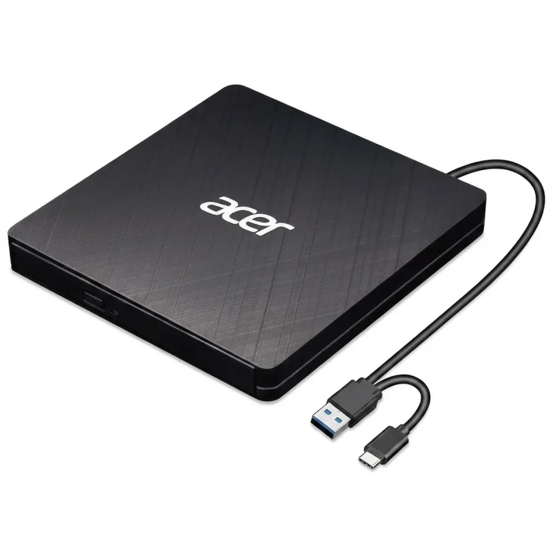 درایو DVD اکسترنال ایسر مدل Potable، با رابط USB 3.0/Type-C