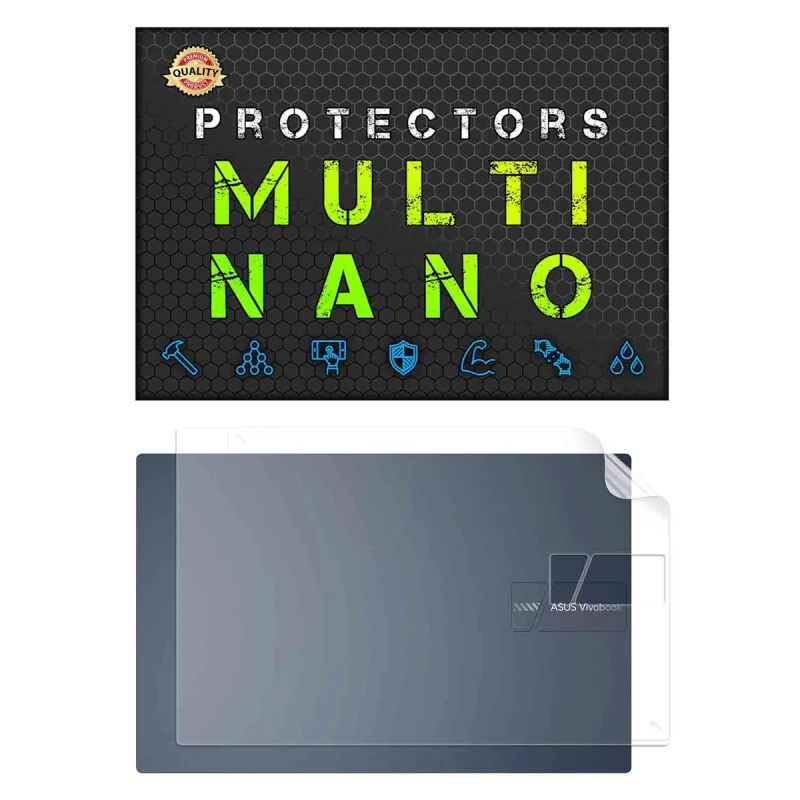 محافظ پشت مات نانو هیدروژل مولتی نانو مدل X-F1B مناسب برای لپ تاپ ایسوس VivoBook 15 F1504VA-NJ 0057 2023 15.6 inch