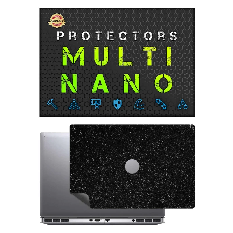 برچسب پوششی پشت لپ تاپ مولتی نانو طرح کهکشانی مدل X-F1G مناسب برای لپ تاپ دل Precision 7550 15.6 inch 2020