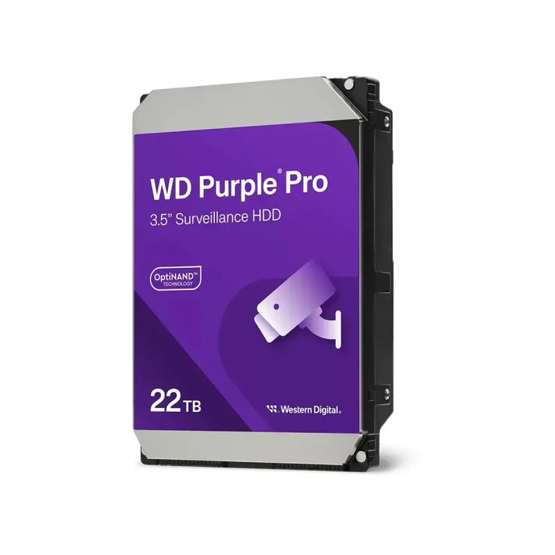 هارددیسک اینترنال وسترن دیجیتال مدل WD221PURP ظرفیت 22 ترابایت
