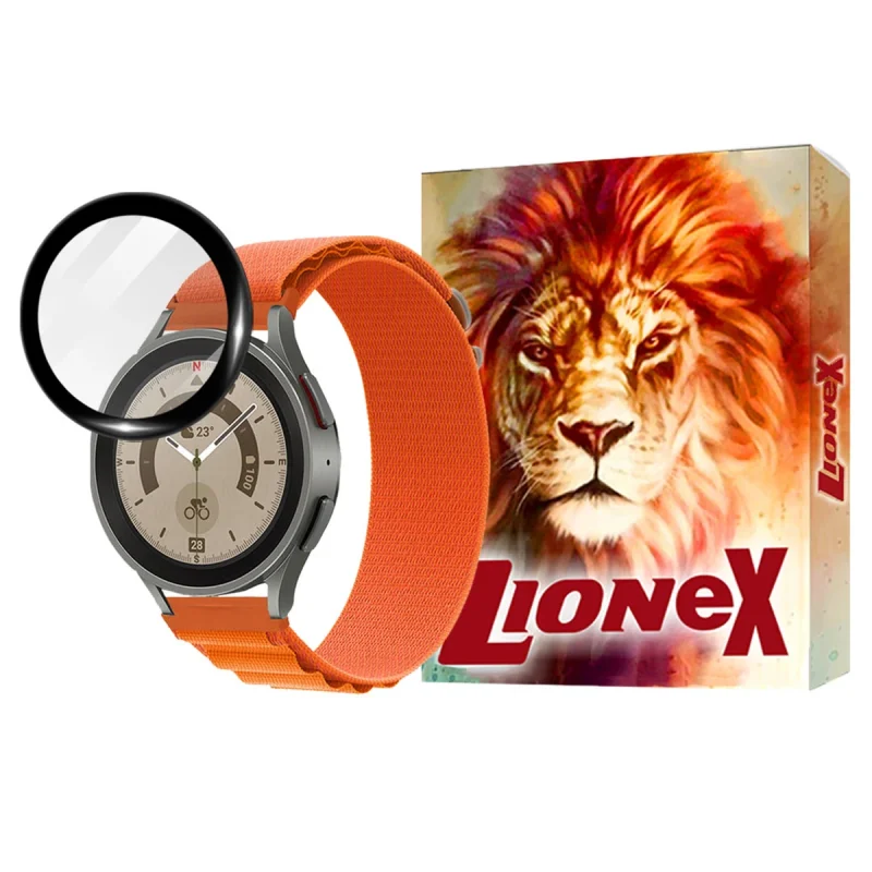 محافظ صفحه نمایش لایونکس مدل PMMAWL مناسب برای ساعت هوشمند سامسونگ Watch 5 40 mm