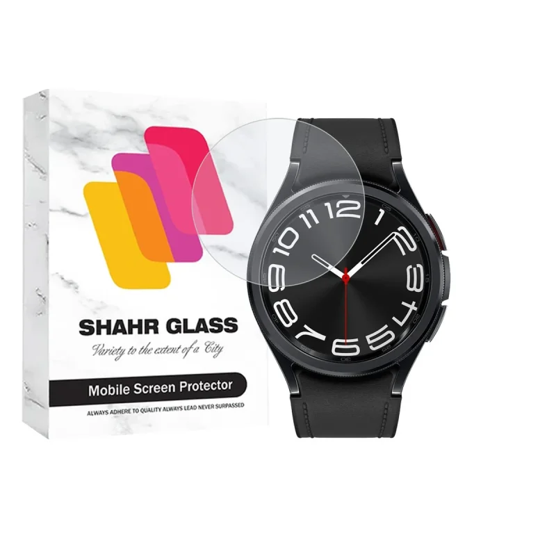 محافظ صفحه نمایش شهر گلس مدل SMPWATCHS مناسب برای ساعت هوشمند سامسونگ  Watch 6 classic 43 mm