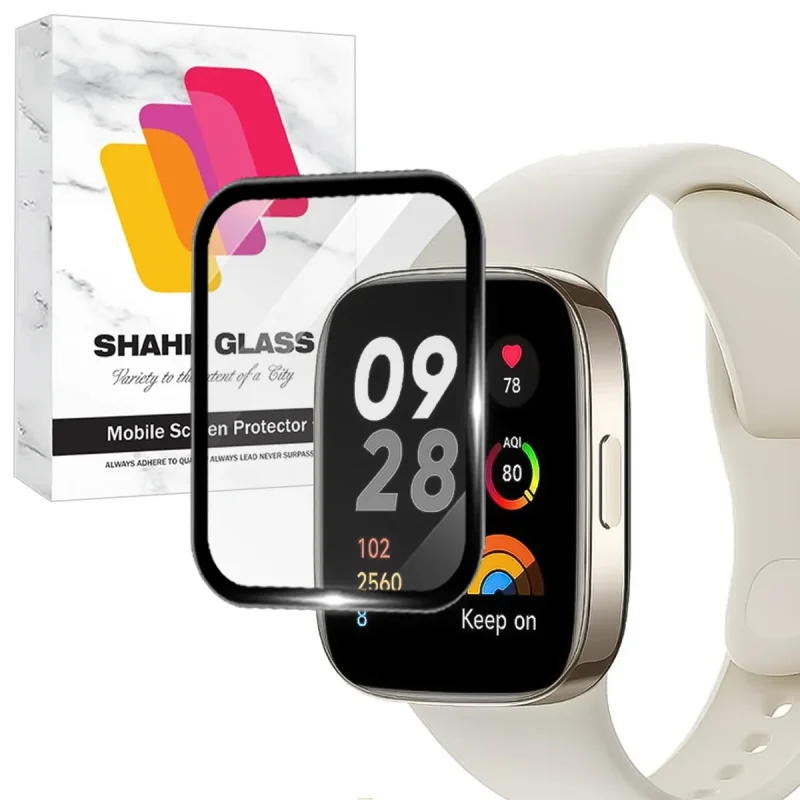 محافظ صفحه نمایش شهر گلس مدل SWPM مناسب برای ساعت هوشمند شیائومی Redmi Watch 3 Active