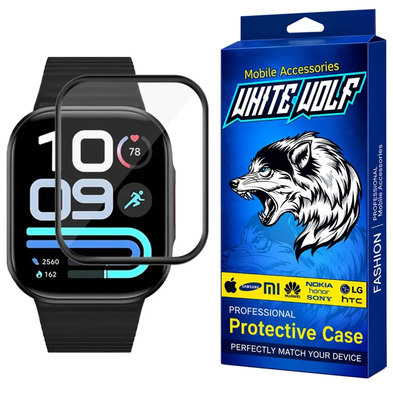 محافظ صفحه نمایش وایت ولف مدل W-PWM مناسب برای ساعت هوشمند شیائومی Redmi Watch 6 Lite