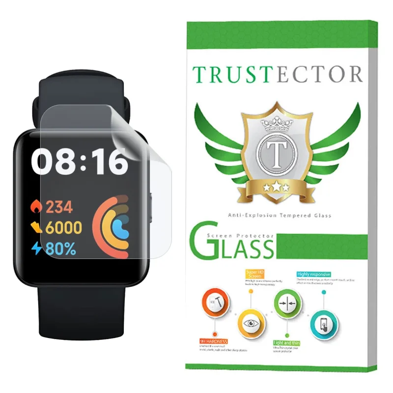 محافظ صفحه نمایش نانو تراستکتور مدل  TPWT-Glass مناسب برای ساعت هوشمند شیائومی Redmi Watch 2 Lite