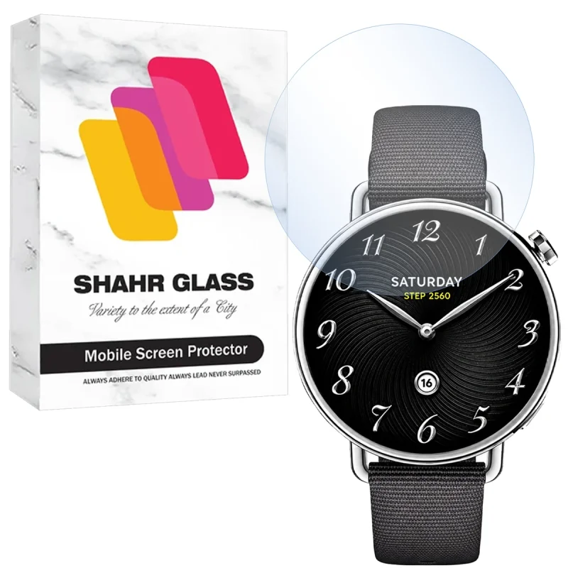 محافظ صفحه نمایش شهر گلس مدل SMWS مناسب برای ساعت هوشمند شیائومی Watch S4 41 mm
