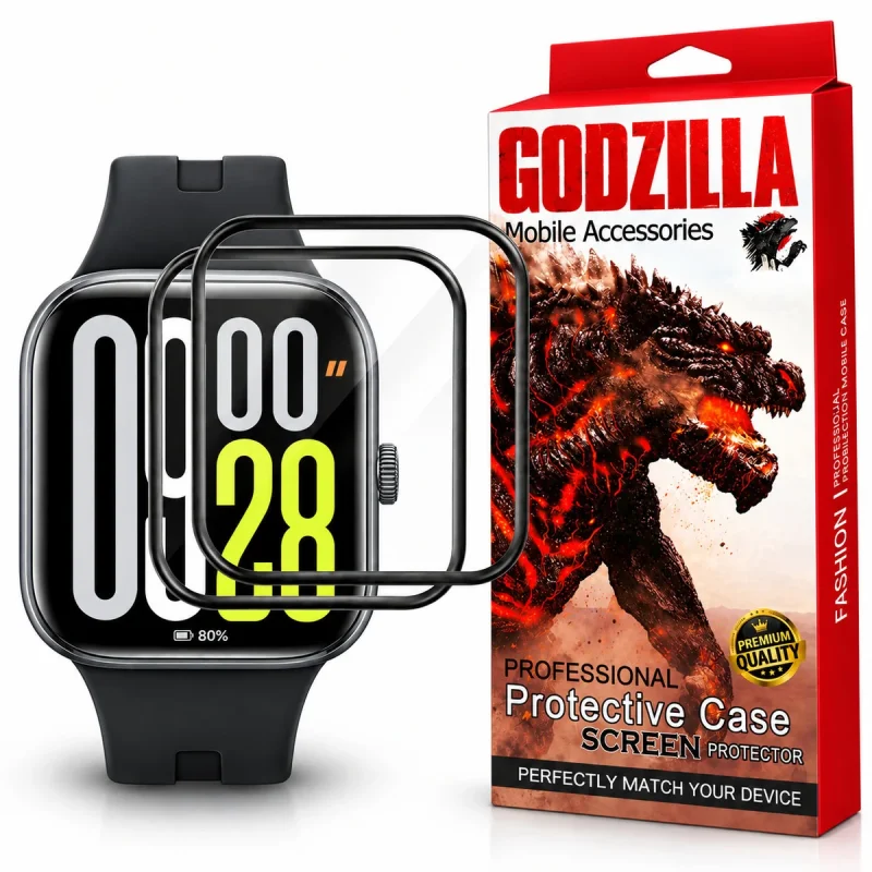 محافظ صفحه نمایش گودزیلا مدل G-PMMA مناسب برای ساعت هوشمند شیائومی Redmi Watch 5 بسته 2 عددی
