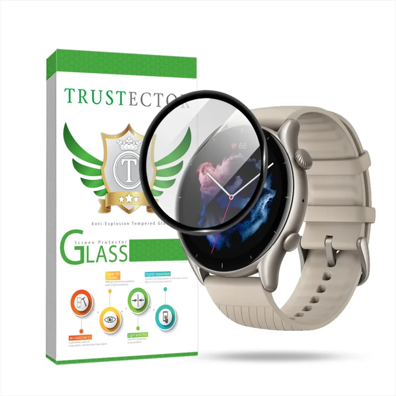 محافظ صفحه نمایش تراستکتور مدل PMMAWT مناسب برای ساعت هوشمند آمیزفیت GTR 3