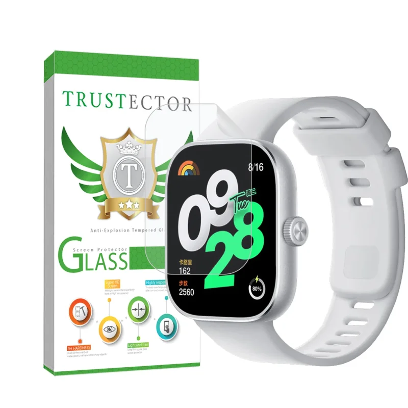 محافظ صفحه نمایش هیدروژل تراستکتور مدل MTBWT مناسب برای ساعت هوشمند شیائومی Redmi Watch 4