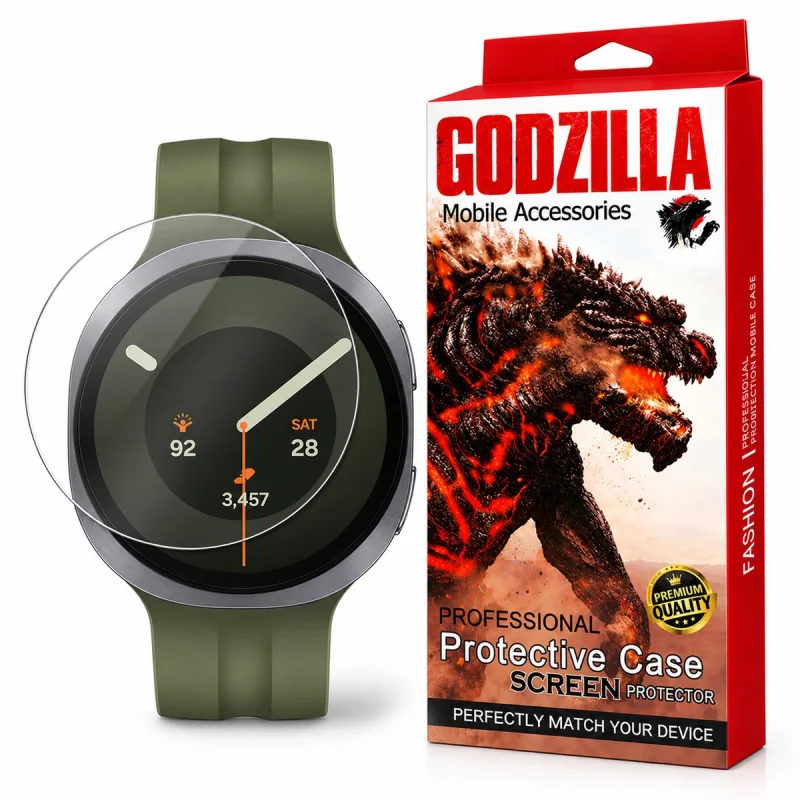 محافظ صفحه نمایش شیشه ای گودزیلا مدل G-Glass مناسب برای ساعت هوشمند سامسونگ Galaxy Watch 9 40mm