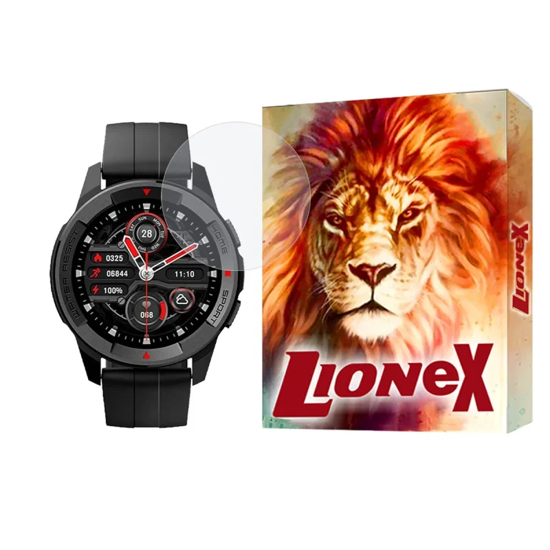 محافظ صفحه نمایش لایونکس مدل SMPWATCHL مناسب برای ساعت هوشمند میبرو Watch X1