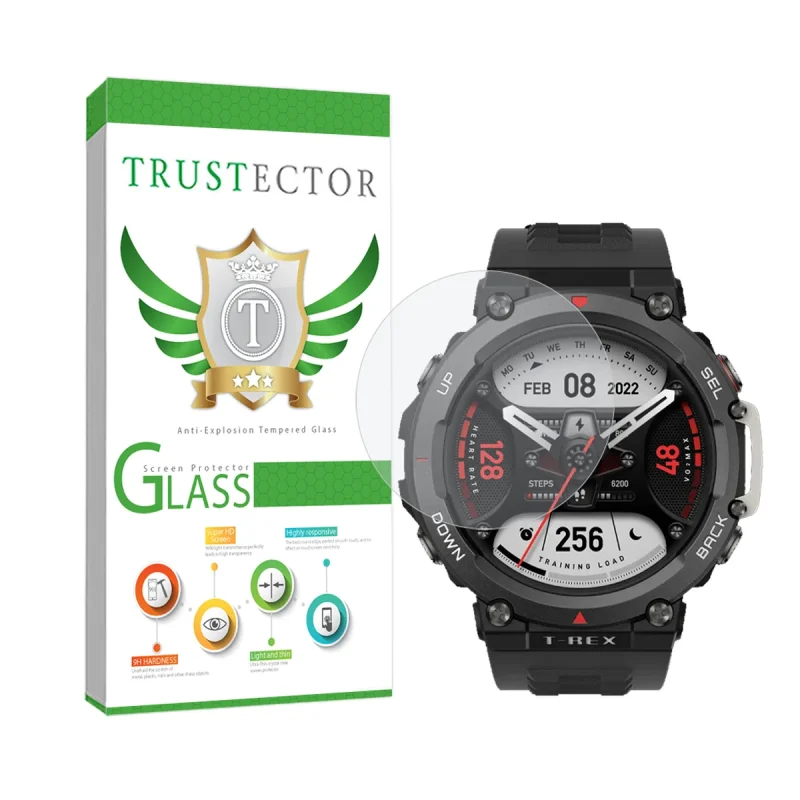 محافظ صفحه نمایش تراستکتور مدل SIMWATCHT مناسب برای ساعت هوشمند آمازفیت T-Rex 2