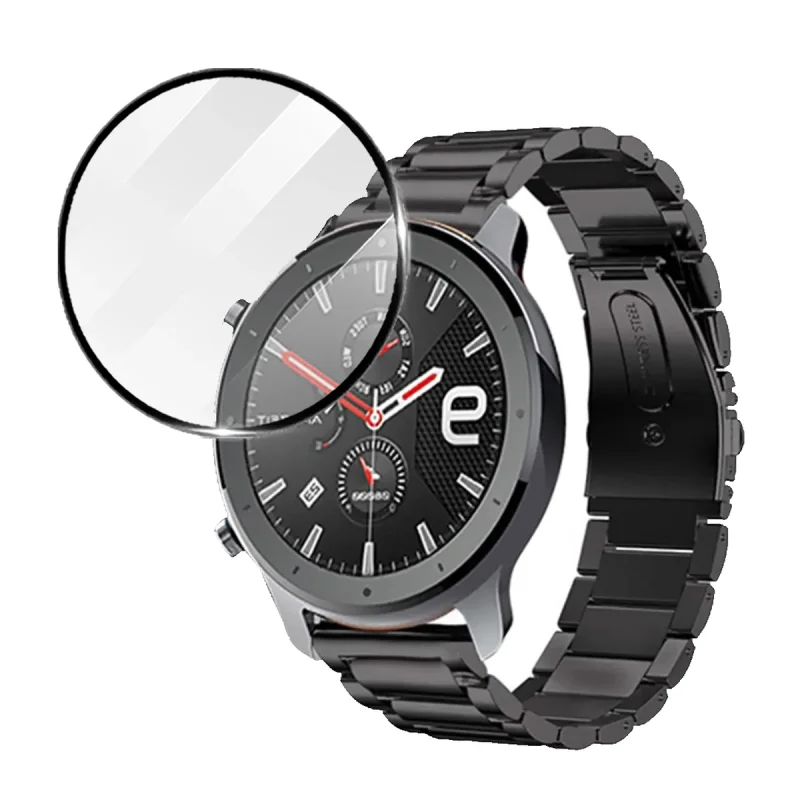 محافظ صفحه نمایش شهر گلس مدل PMBI مناسب برای ساعت هوشمند امیزفیت GTR 47mm