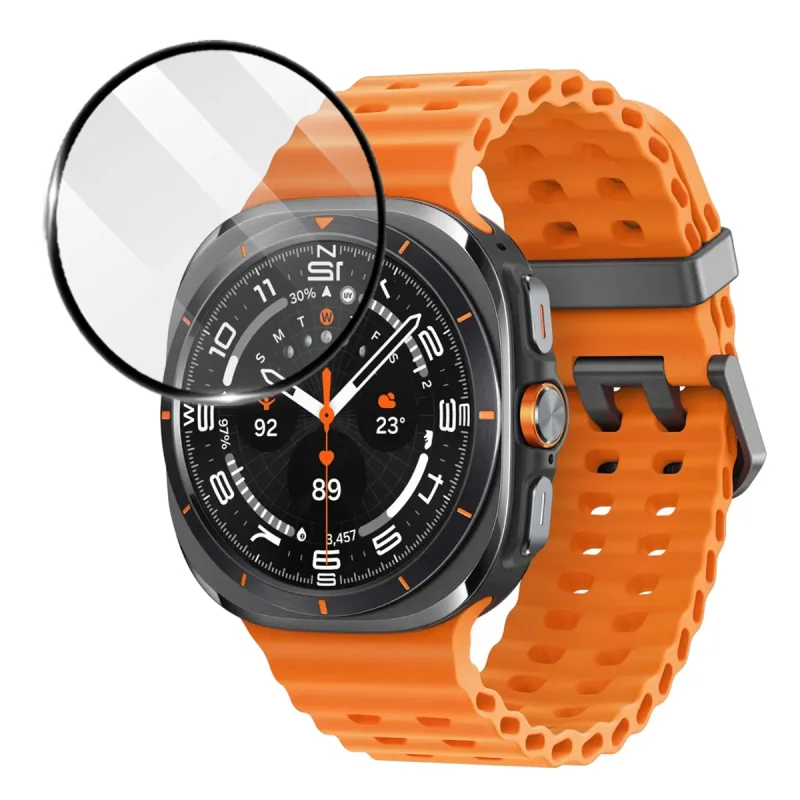 محافظ صفحه نمایش شهر گلس مدل PMBI مناسب برای ساعت هوشمند سامسونگ Galaxy Watch Ultra / SM-L705F