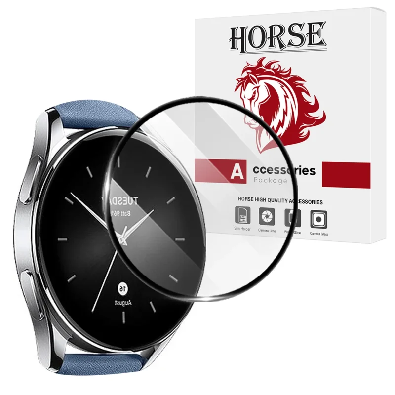 محافظ صفحه نمایش هورس مدل HWPM مناسب برای ساعت هوشمند شیائومی Watch S2 42mm