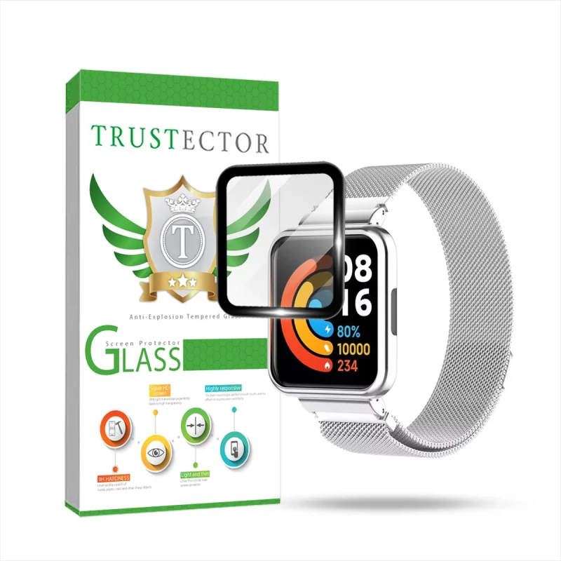 محافظ صفحه نمایش تراستکتور مدل PMMAWT مناسب برای ساعت هوشمند شیائومی Redmi Watch 2 Lite
