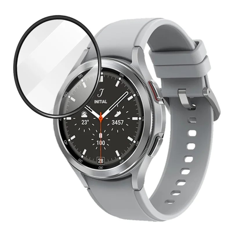 محافظ صفحه نمایش شهر گلس مدل PMBI مناسب برای ساعت هوشمند سامسونگ Galaxy Watch 4 Classic 46 mm / SM-R880 / SM-R890