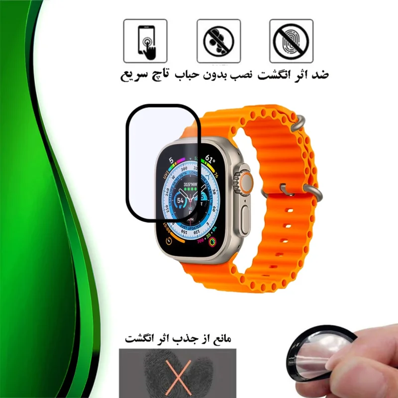 محافظ صفحه نمایش تراستکتور مدل PMMAWT مناسب برای ساعت هوشمند Z66 Ultra 49mm