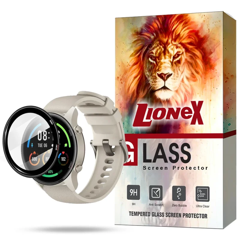 محافظ صفحه نمایش لایونکس مدل PMML20 مناسب برای ساعت هوشمند شیائومی Mi Watch Color Sport