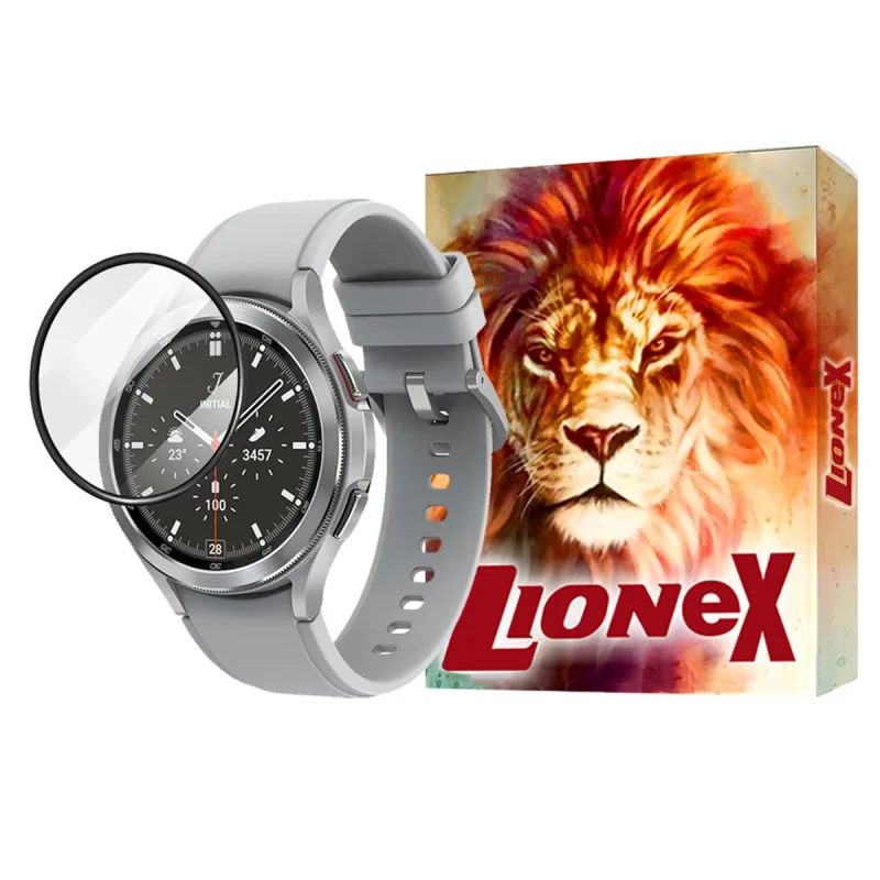 محافظ صفحه نمایش لایونکس مدل PMMAWL مناسب برای ساعت هوشمند سامسونگ Watch 4 Classic 46 mm