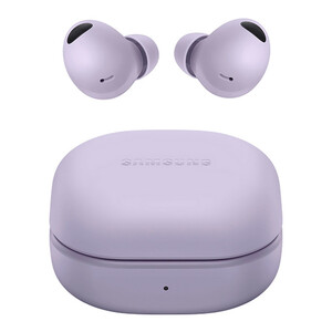 هدفون بلوتوثی سامسونگ مدل Galaxy Buds2 Pro با نویز کنسلینگ فعال (ANC)، درگاه شارژ USB Type-C، دارای میکروفون سه‌گانه، مقاوم در برابر رطوبت و عرق، مجهز به سنسور شتاب‌سنج و مقاومت در برابر آب IPX7