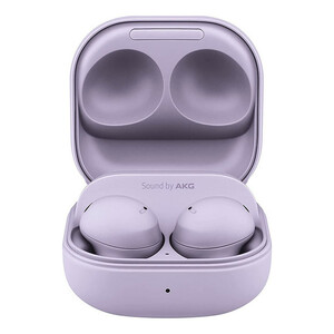هدفون بلوتوثی سامسونگ مدل Galaxy Buds2 Pro با نویز کنسلینگ فعال (ANC)، درگاه شارژ USB Type-C، دارای میکروفون سه‌گانه، مقاوم در برابر رطوبت و عرق، مجهز به سنسور شتاب‌سنج و مقاومت در برابر آب IPX7